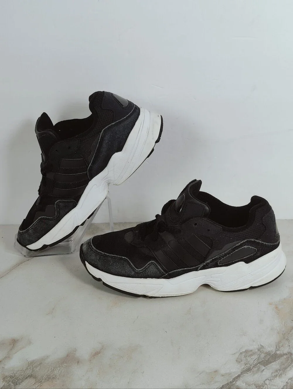 Adidas Originals Men's Yung-96 'Core Black' EE3681 Sneakers, Sz 8